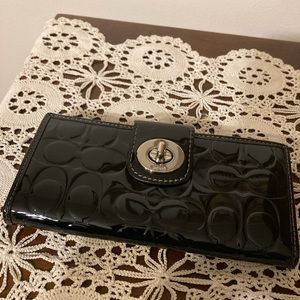 Coach envelope wallet/clutch